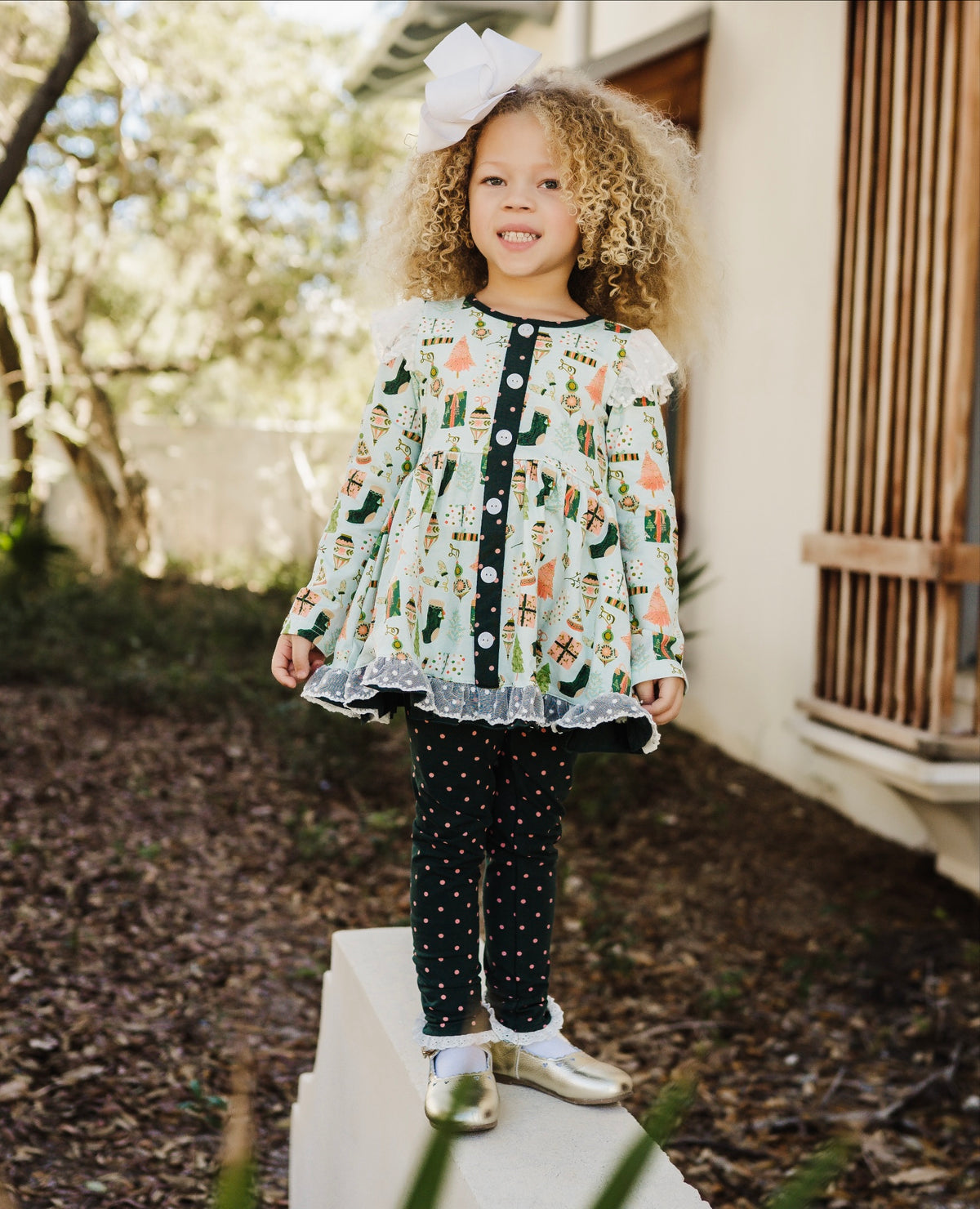 Joy to the World Tunic Set