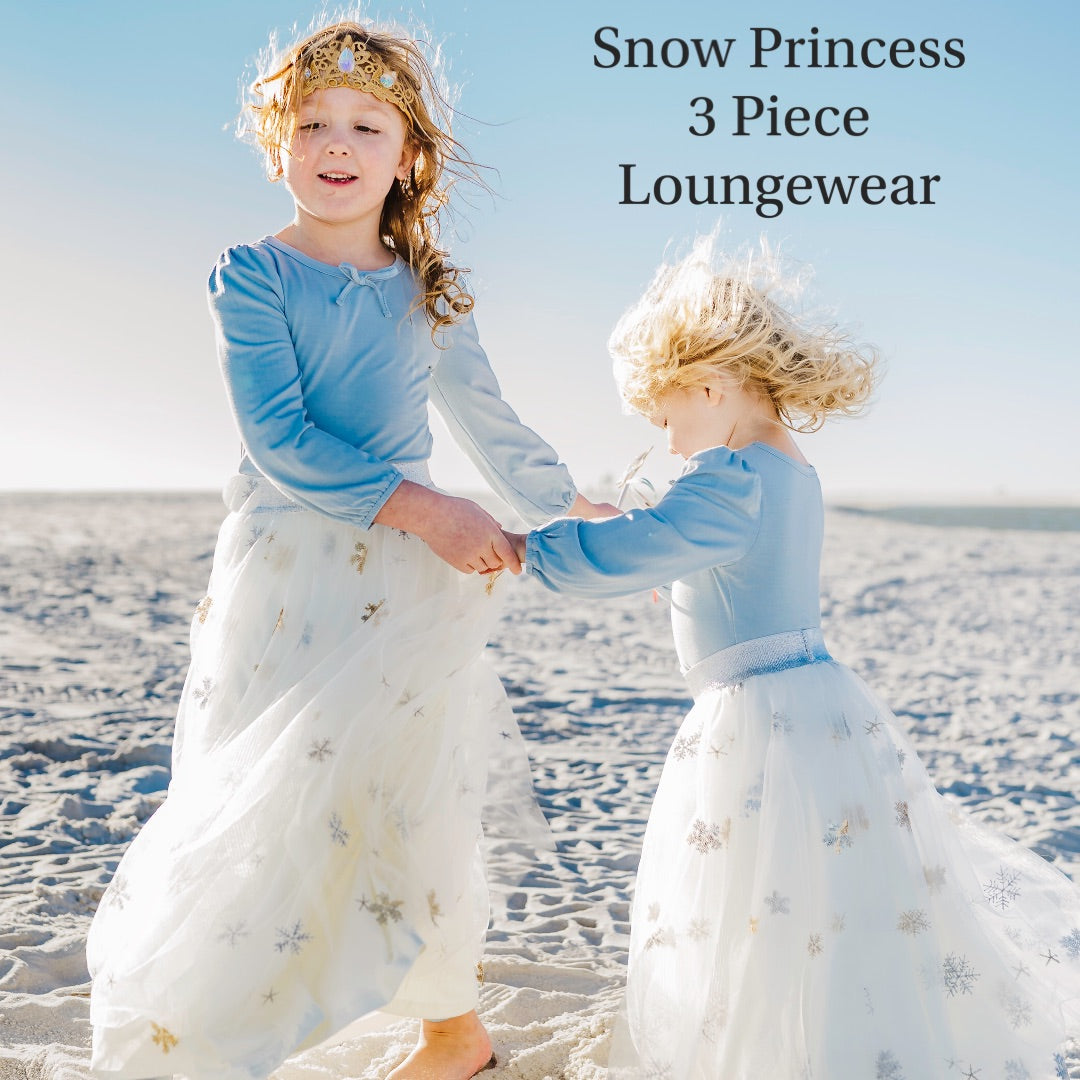 Blue Snow Princess Set