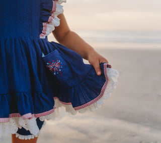 *PREORDER* Lady Liberty Pinafore Set