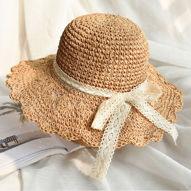 Girls -wide brim Beach Sun Hat-